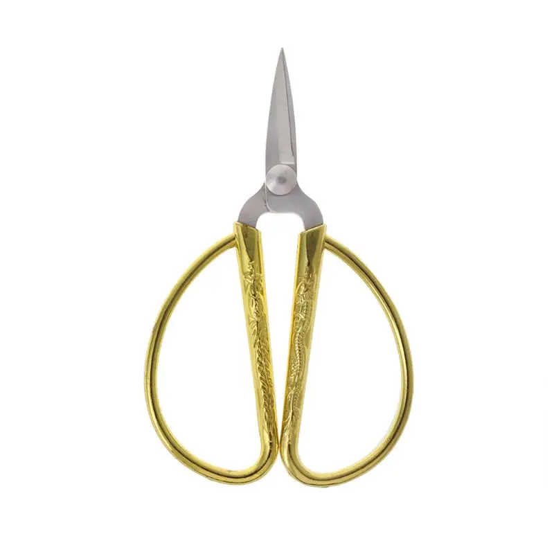 Hot Gold Dragon Phoenix Bonsai Scissors Wedding Shears Home Office Cutting Tool 35ED
Hot Gold Dragon Phoenix Bonsai Scissors Wedding Shears Home Office Cutting Tool 35ED