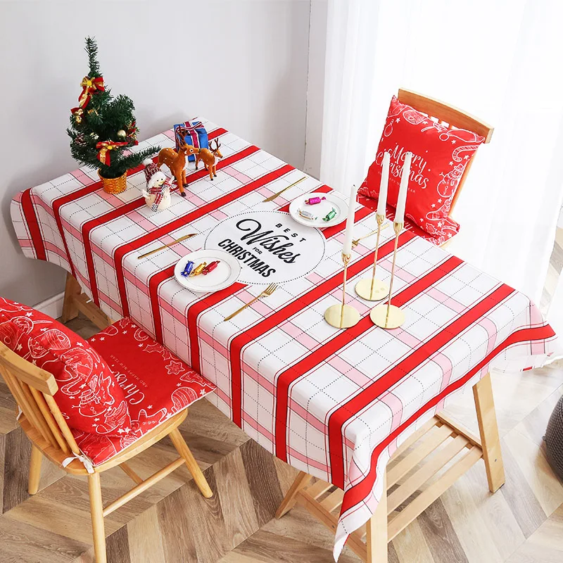 Christmas Table Cloth Cotton Linen Red Green Rectangular Table Covers for Xmas Dinner Wedding Party Hotel Decorative Tablecloth
Christmas Table Cloth Cotton Linen Red Green Rectangular Table Covers for Xmas Dinner Wedding Party Hotel Decorative Tablecloth
