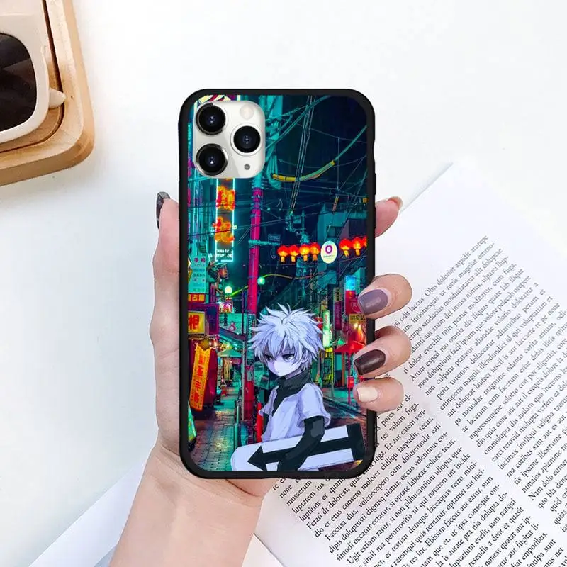 Чехол для телефона hunter x с Аниме Манга iPhone 11 12 13 pro XS MAX 8 7 6 6S Plus X SE 2020 XR | Мобильные