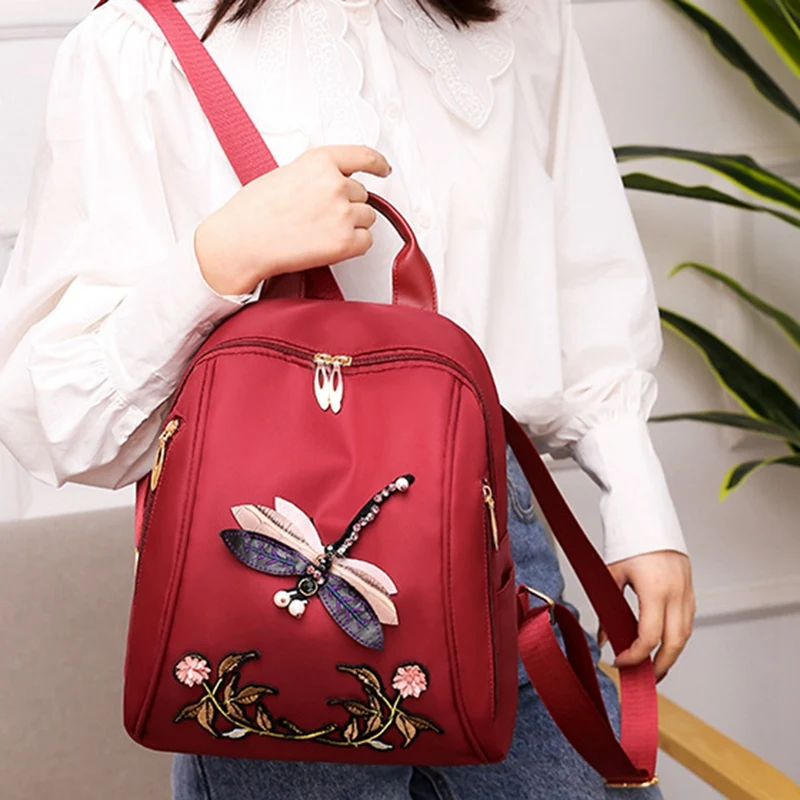New Casual Oxford Women's Backpack High Quality Student Girl School Bag Ladies Travel Backpack
New Casual Oxford Women's Backpack High Quality Student Girl School Bag Ladies Travel Backpack