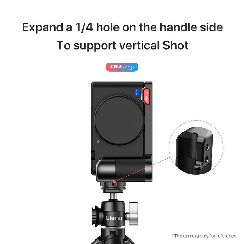 For Sony ZV1 Camera Quick Release L Plate Cameras Bracket Holder Vertical Shoot Hand Grip with Cold Shoe Multifunctional Expand
For Sony ZV1 Camera Quick Release L Plate Cameras Bracket Holder Vertical Shoot Hand Grip with Cold Shoe Multifunctional Expand