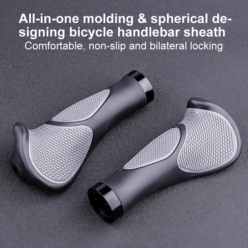 PHMAX Bike Handlebar Grips Sheath Anti-Slip Design TPR+PP+Aluminum alloy Material Mountain Bike Grips Pro Cycling Bicycle Grips
PHMAX Bike Handlebar Grips Sheath Anti-Slip Design TPR+PP+Aluminum alloy Material Mountain Bike Grips Pro Cycling Bicycle Grips