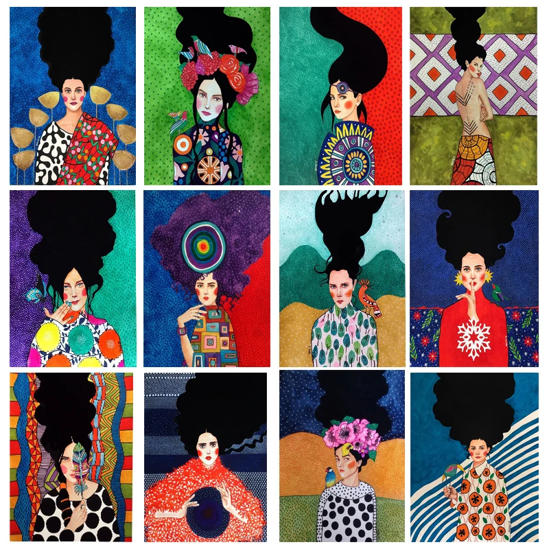 Abstract Vintage Girl Hair Flower Animal Women Wall Art Posters and Prints Canvas Painting Picture for Living Room Home Decor
Abstract Vintage Girl Hair Flower Animal Women Wall Art Posters and Prints Canvas Painting Picture for Living Room Home Decor