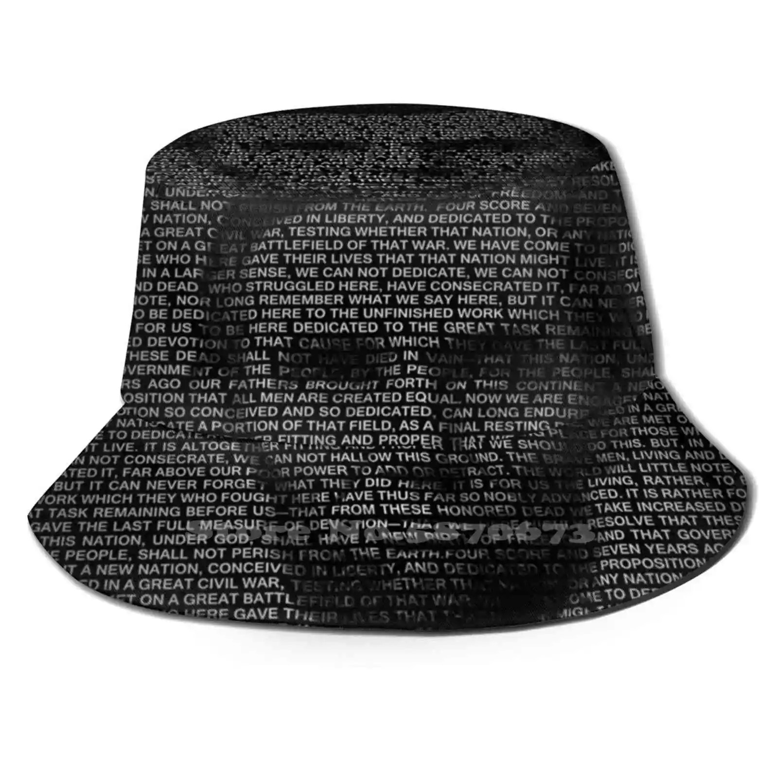 Abraham Lincoln-Gettysburg Address Foldable Bucket Hat Cap Lincoln Civil War History Freedom Equality Gettysburg
Abraham Lincoln-Gettysburg Address Foldable Bucket Hat Cap Lincoln Civil War History Freedom Equality Gettysburg