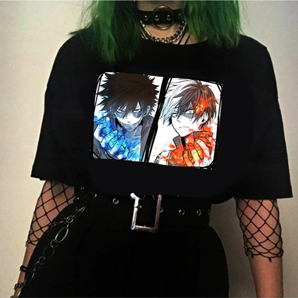 Anime My Hero Academia Todoroki Dabi Men T-shirt Clothes Couple Casual Short Sleeve Unisex Men Tshirt Clothes Male Oversize Tops
Anime My Hero Academia Todoroki Dabi Men T-shirt Clothes Couple Casual Short Sleeve Unisex Men Tshirt Clothes Male Oversize Tops