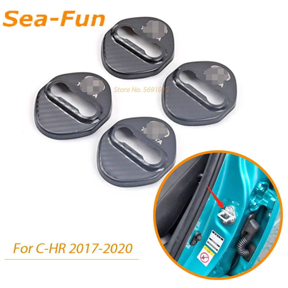 For Toyota C-HR CHR 2016 2017 2018 2019 2020 Car Door Lock Protective Cover Trim Frame Carbon Fiber Car Interior Accessories
For Toyota C-HR CHR 2016 2017 2018 2019 2020 Car Door Lock Protective Cover Trim Frame Carbon Fiber Car Interior Accessories