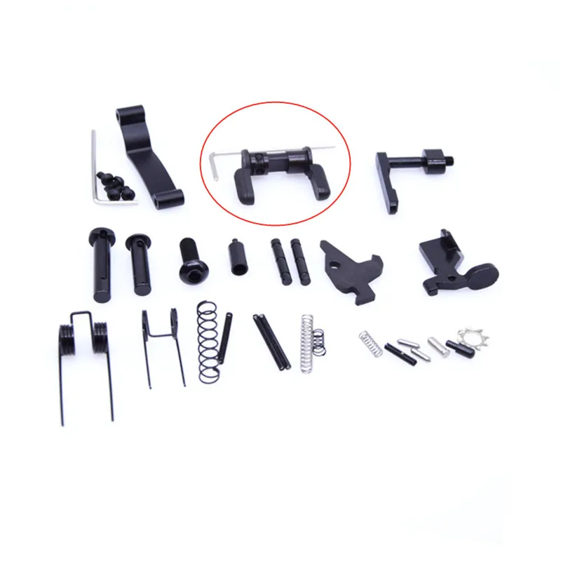 32Pcs Tactical All Lower Parts Kit Springs Detents Magazine Catch Spare Parts for Hunting .223 5.56 AR15 Rifle Accessory
32Pcs Tactical All Lower Parts Kit Springs Detents Magazine Catch Spare Parts for Hunting .223 5.56 AR15 Rifle Accessory
