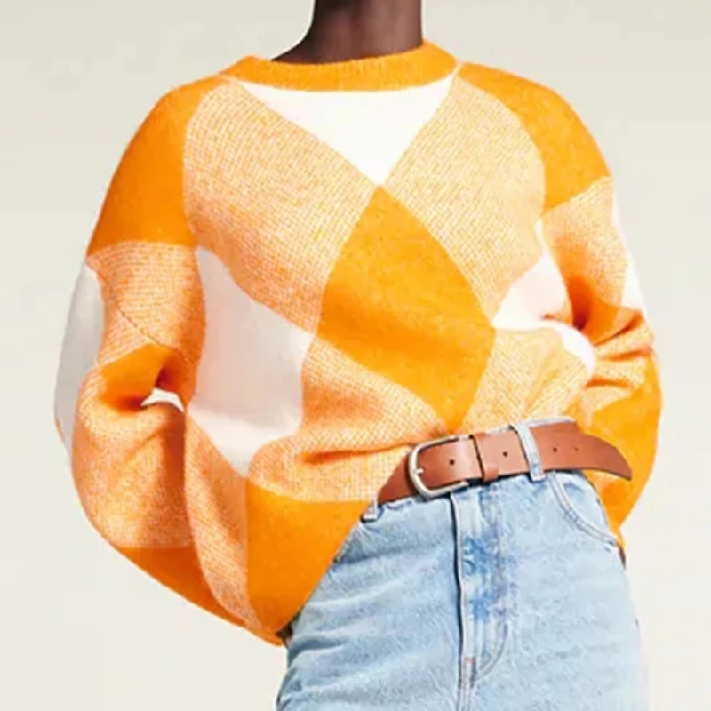 Women Autumn Winter Sweater 2021 O-Neck Oversized Long Sleeve Knitted Casual Soft Clothing Lady Pullovers Outwear
Women Autumn Winter Sweater 2021 O-Neck Oversized Long Sleeve Knitted Casual Soft Clothing Lady Pullovers Outwear