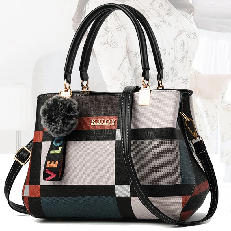 New Luxury Handbag Women Stitching Wild Messenger Bags Designer Brand Plaid Shoulder Bag Female Ladies Totes
New Luxury Handbag Women Stitching Wild Messenger Bags Designer Brand Plaid Shoulder Bag Female Ladies Totes