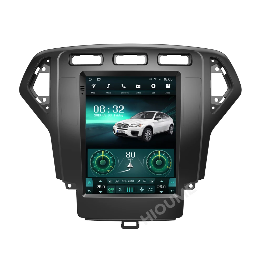 9.7" Vertical Tesla Screen Android 10 Car GPS Navigation for Ford Mondeo 2007-2010 Radio Stereo BT Multimedia Player Carplay
9.7" Vertical Tesla Screen Android 10 Car GPS Navigation for Ford Mondeo 2007-2010 Radio Stereo BT Multimedia Player Carplay