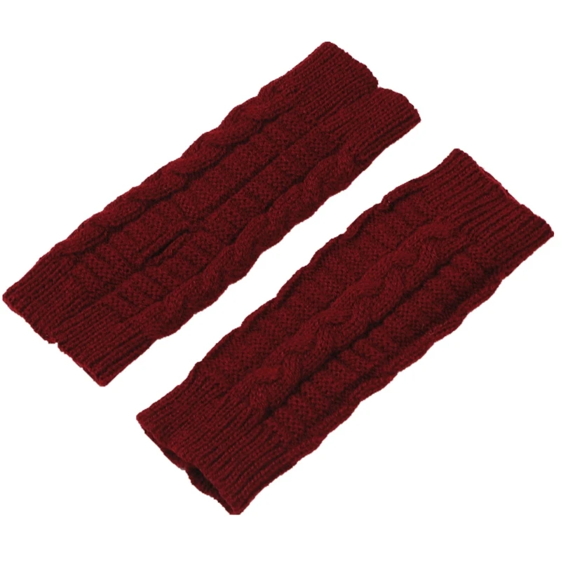 Winter Acrylic 100% Short Figure 8 Twist Half Fingerless Gloves for Typing Working Half-finger Gloves For Women and Men
Winter Acrylic 100% Short Figure 8 Twist Half Fingerless Gloves for Typing Working Half-finger Gloves For Women and Men