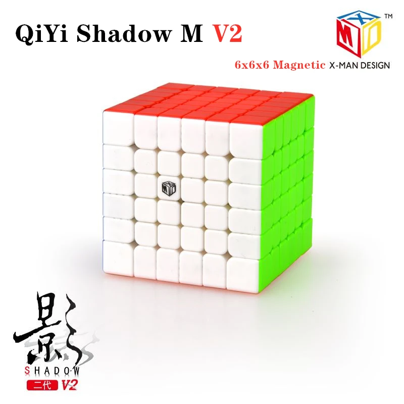 

QiYi Shadow V2 M Magnetic 6x6x6 Cube magic 6x6 Speed cube XMD Shadow V2 M Puzzle cubes cubo magico