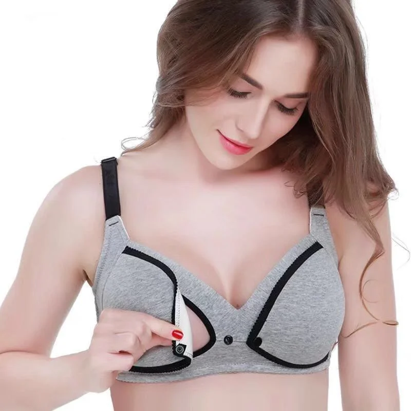 Maternity Breastfeeding Bras Front Closure Nursing Bra for Pregnancy Women Feeding Nursing Underwear Clothes Pregnant Lingerie
Maternity Breastfeeding Bras Front Closure Nursing Bra for Pregnancy Women Feeding Nursing Underwear Clothes Pregnant Lingerie