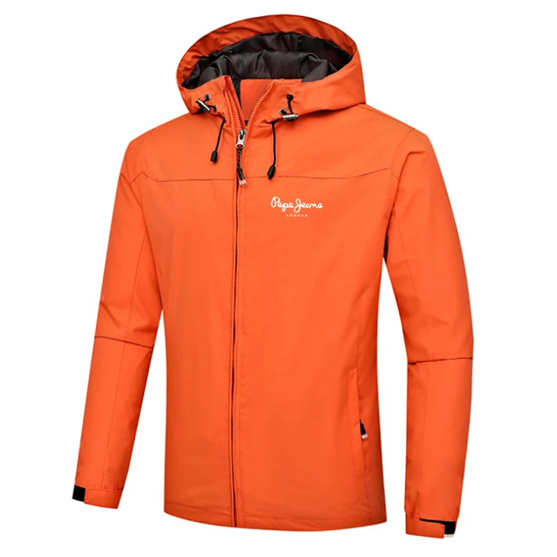 Fashion Casual Thin Jacke Spring Autumn Military Men Solid Zipper Pocket Waterproop Hooded Coat Streetwear Jackets Men Clothing
Fashion Casual Thin Jacke Spring Autumn Military Men Solid Zipper Pocket Waterproop Hooded Coat Streetwear Jackets Men Clothing