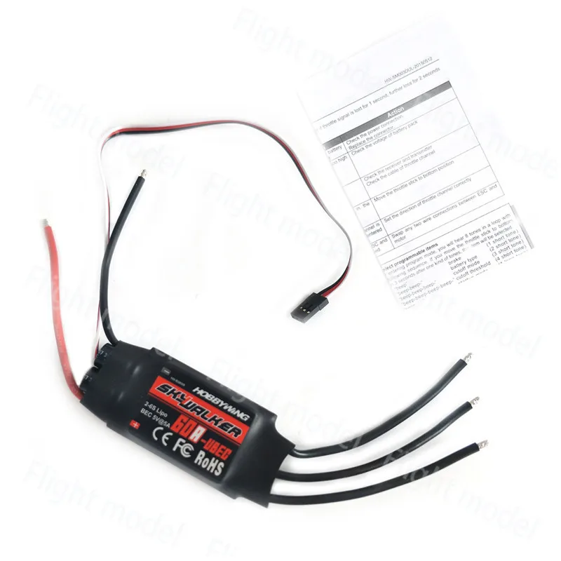 Hobbywing Skywalker Brushless ESC Electron Speed Controller 12A 20A 40A 50A 60A 80A For RC Airplane Helicopter Quadcopter
Hobbywing Skywalker Brushless ESC Electron Speed Controller 12A 20A 40A 50A 60A 80A For RC Airplane Helicopter Quadcopter