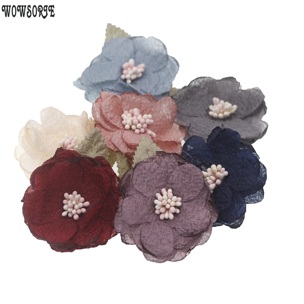 5.5cm Baby Handmade Thin Leaf Flower Accessory Without Headband No ClipsHeadwear Rose Flower girls Hair Accessories 8pcs/lot
5.5cm Baby Handmade Thin Leaf Flower Accessory Without Headband No ClipsHeadwear Rose Flower girls Hair Accessories 8pcs/lot