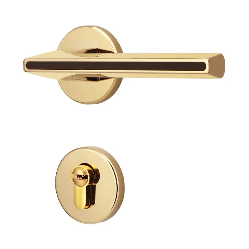 Modern High Quality Apartment Door Lock Indoor Zinc Alloy Deadbolt Lock Bedroom Security Door Handle Locks Hardware Supplies
Modern High Quality Apartment Door Lock Indoor Zinc Alloy Deadbolt Lock Bedroom Security Door Handle Locks Hardware Supplies