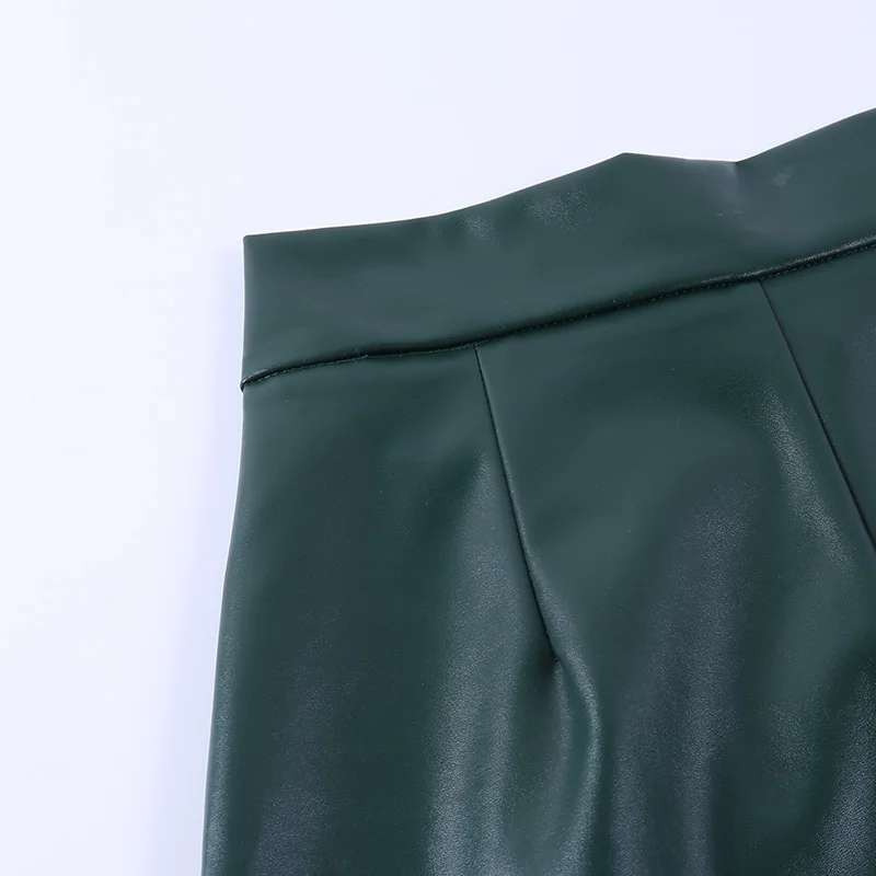 women's PU Pants 2021 fall fashion in pleated loose leather pants sexy breasted PU leather leather pants women
women's PU Pants 2021 fall fashion in pleated loose leather pants sexy breasted PU leather leather pants women