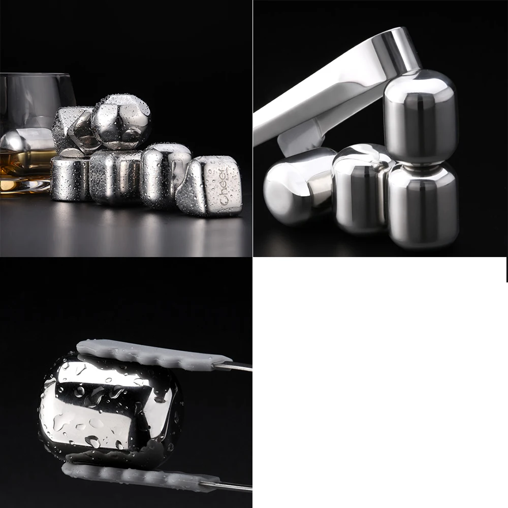 6pcs Ice Cubes Rapid Cooling 304 Stainless Steel Efficient Freezing Safe Durable Washable Long-term Use Ice Maker Smart
6pcs Ice Cubes Rapid Cooling 304 Stainless Steel Efficient Freezing Safe Durable Washable Long-term Use Ice Maker Smart