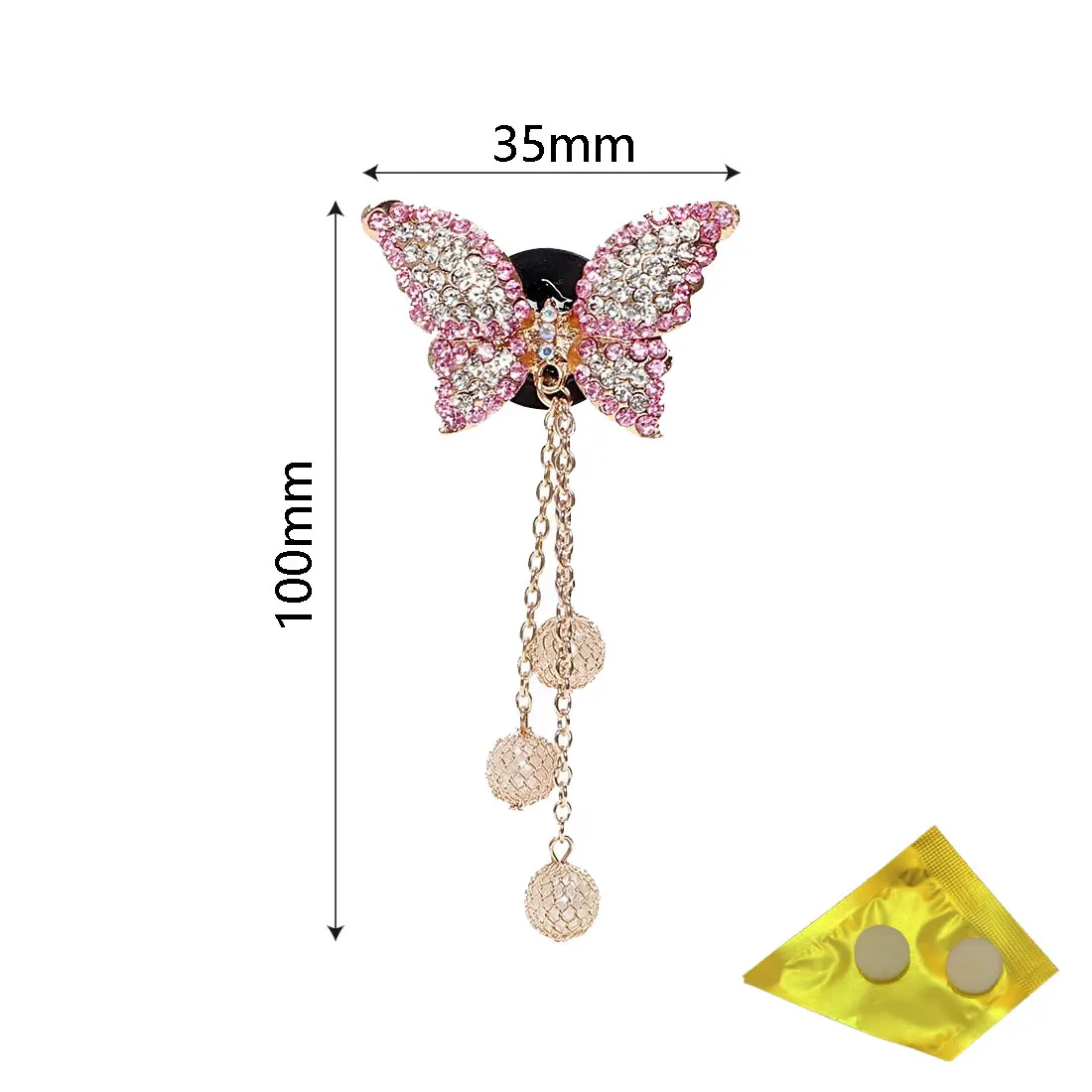 Car internal Decorator Solid Cute Butterfly Shape Artificial Crystal Car-styling Air Freshener Car Air Vent Perfume Fragrance
Car internal Decorator Solid Cute Butterfly Shape Artificial Crystal Car-styling Air Freshener Car Air Vent Perfume Fragrance