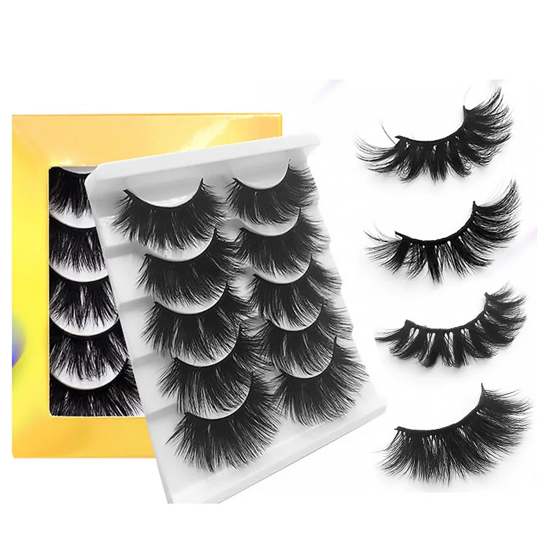 5Pairs 8D Faux Mink Hair Eye Lashes Faux Cils False Eyelashes Natural/Thick Long Wispy maquiagem Makeup Beauty Extension Tools
5Pairs 8D Faux Mink Hair Eye Lashes Faux Cils False Eyelashes Natural/Thick Long Wispy maquiagem Makeup Beauty Extension Tools