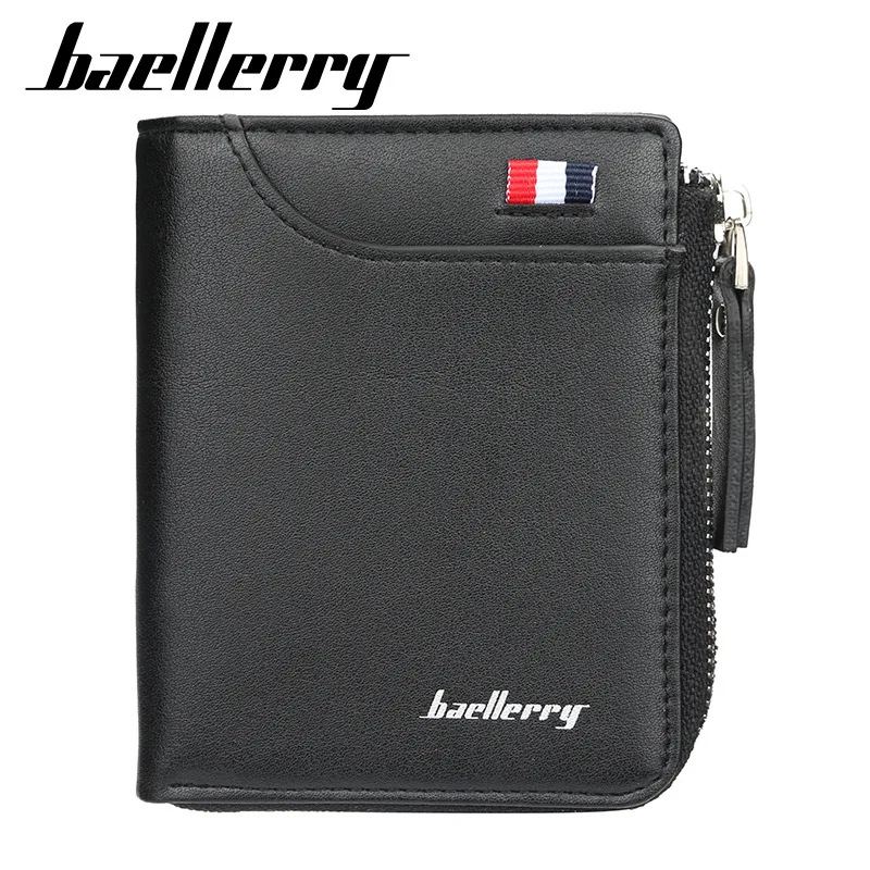 Baellerry Men Wallet PU Leather Card Holder Man Luxury Short Wallet Purse Zipper Wallets Casual Standard Wallets for Women
Baellerry Men Wallet PU Leather Card Holder Man Luxury Short Wallet Purse Zipper Wallets Casual Standard Wallets for Women