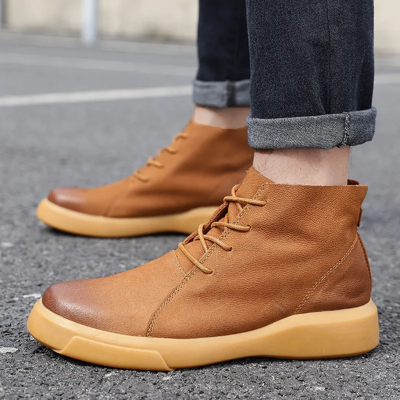 Zapatos Casuales Para Hombre De Cuero Boots Men Casual Shoes 2020 Sapato Mens Genuine Leather Spring Sapatos Sports Men's
Zapatos Casuales Para Hombre De Cuero Boots Men Casual Shoes 2020 Sapato Mens Genuine Leather Spring Sapatos Sports Men's