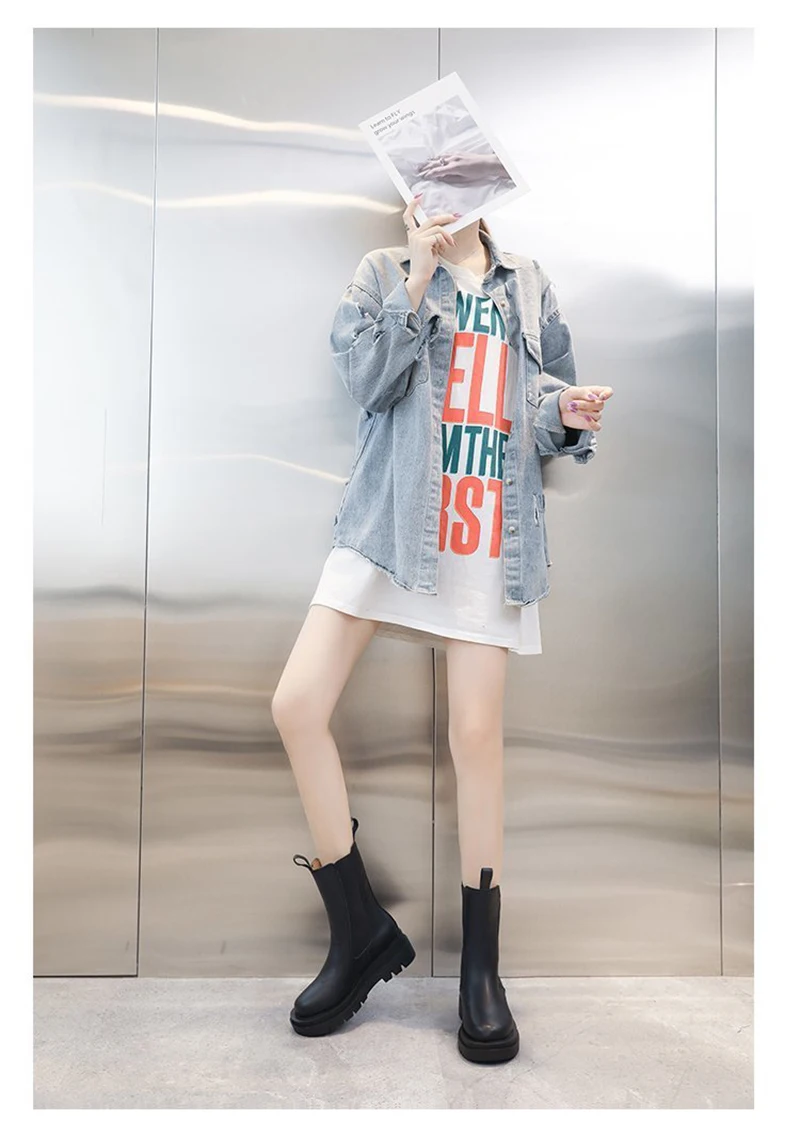 Women Block Heels Boots Lace Up Pu Leather Waterproof Platform Boots Fashion Autumn Winter Non-slip Boots
Women Block Heels Boots Lace Up Pu Leather Waterproof Platform Boots Fashion Autumn Winter Non-slip Boots