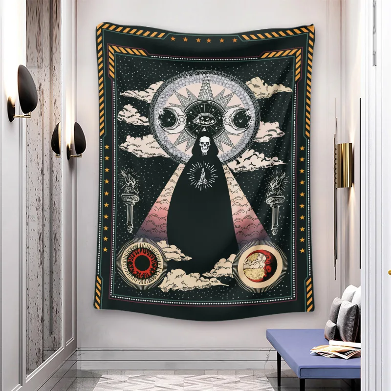 Fresh flowers Skull 3D Printing Tapestrying Rectangular Home Decor Wall Hanging Halloween style wall hanging
Fresh flowers Skull 3D Printing Tapestrying Rectangular Home Decor Wall Hanging Halloween style wall hanging