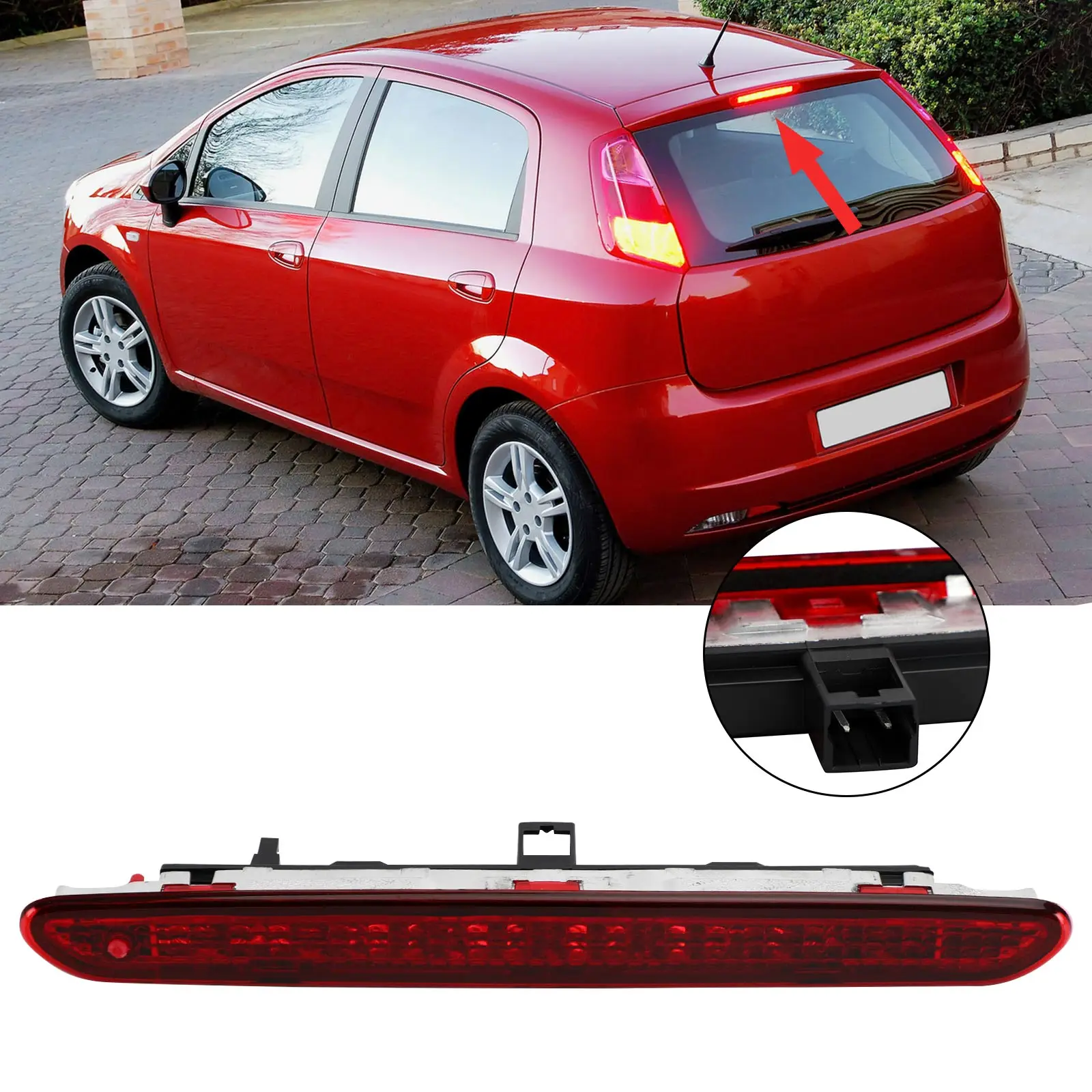 Artudatech Third Brake Stop Light Stop Lamp 51974522 For Fiat GRANDE PUNTO EVO 3rd 2012-19 Car Accessories
Artudatech Third Brake Stop Light Stop Lamp 51974522 For Fiat GRANDE PUNTO EVO 3rd 2012-19 Car Accessories