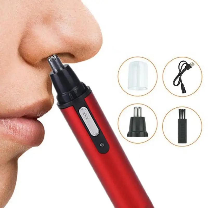 Red Electric Nose Hair Trimmer Repair Beard Knife Shaving Eyebrows Trimming Cleaner Tool Charging B9B2
Red Electric Nose Hair Trimmer Repair Beard Knife Shaving Eyebrows Trimming Cleaner Tool Charging B9B2