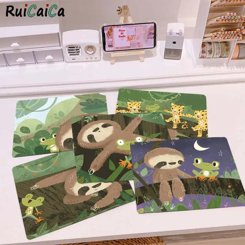 RuiCaiCa Custom Skin Sloth Cute Animals High Speed New Mousepad Top Selling Wholesale Gaming Pad mouse
RuiCaiCa Custom Skin Sloth Cute Animals High Speed New Mousepad Top Selling Wholesale Gaming Pad mouse