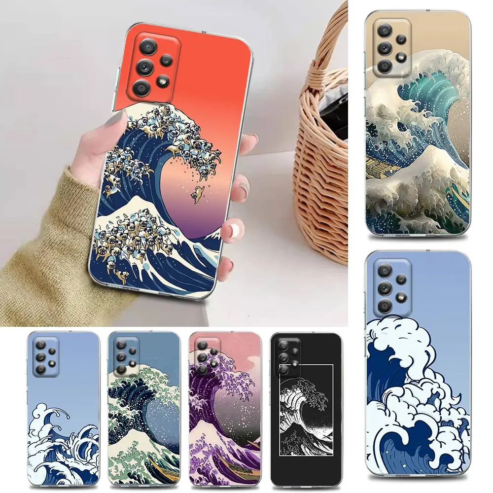 Hokusai The Great Wave Clear Phone Case for Samsung A01 A02s A11 A12 A21 S A31 A41 A32 A51 A71 A42 A52 A72 Soft Silicon
Hokusai The Great Wave Clear Phone Case for Samsung A01 A02s A11 A12 A21 S A31 A41 A32 A51 A71 A42 A52 A72 Soft Silicon