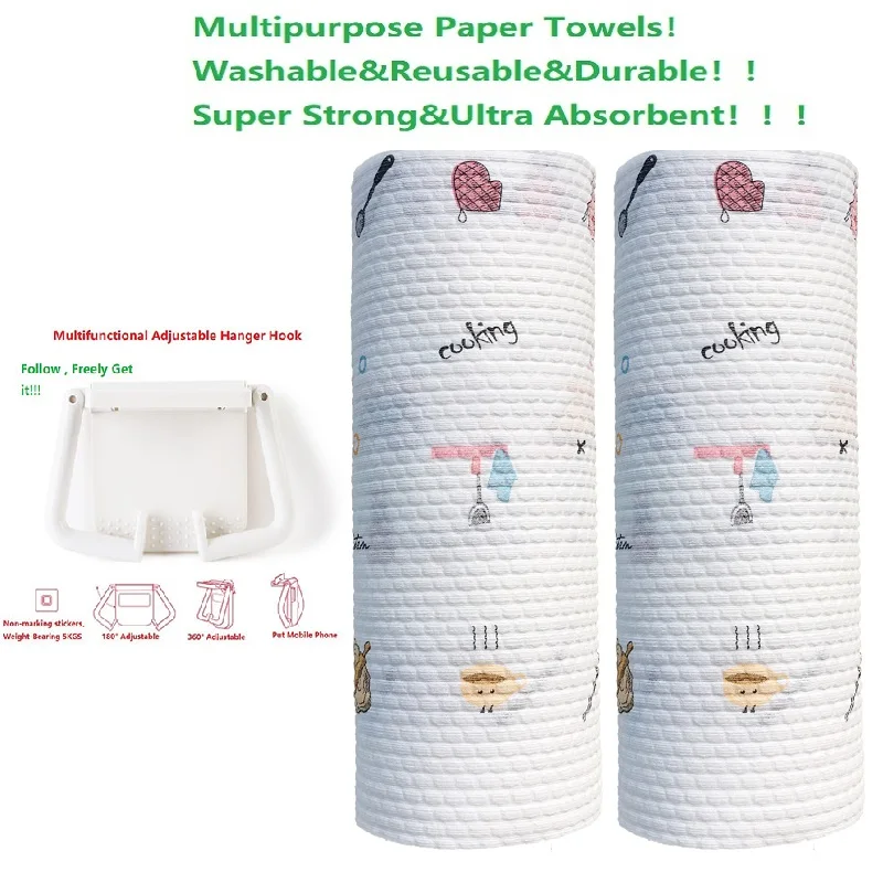 25*25cm Multipurpose Reusable Printing Kitchen Paper Towels 3 Rolls of 150 Sheets
25*25cm Multipurpose Reusable Printing Kitchen Paper Towels 3 Rolls of 150 Sheets