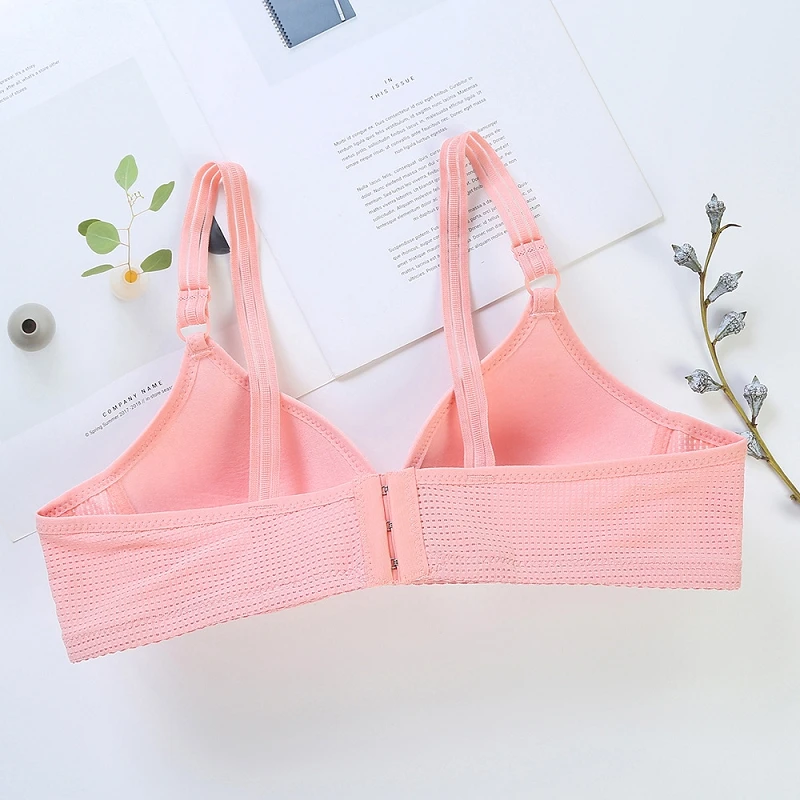 Women Back Buckle Cotton Bra Wire Free Plus Size Underwear thin Shoulder Straps Brasieres Comfort Breast Female
Women Back Buckle Cotton Bra Wire Free Plus Size Underwear thin Shoulder Straps Brasieres Comfort Breast Female