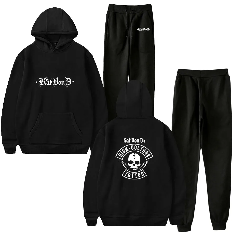 Kat Von D Merch Two Piece Set Unisex Hoodie+Jogger Pant Harajuku Streetwear Vintage Tattoo Retro Clothes Men Women Suit
Kat Von D Merch Two Piece Set Unisex Hoodie+Jogger Pant Harajuku Streetwear Vintage Tattoo Retro Clothes Men Women Suit