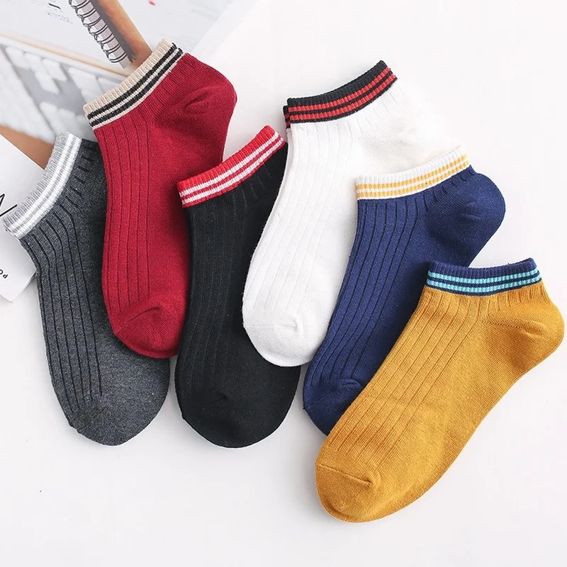 Classic Women Stripes Cotton Ankle Socks Spring Summer Breathable School Hiphop Skate Short Harajuku Calcetines Sock
Classic Women Stripes Cotton Ankle Socks Spring Summer Breathable School Hiphop Skate Short Harajuku Calcetines Sock