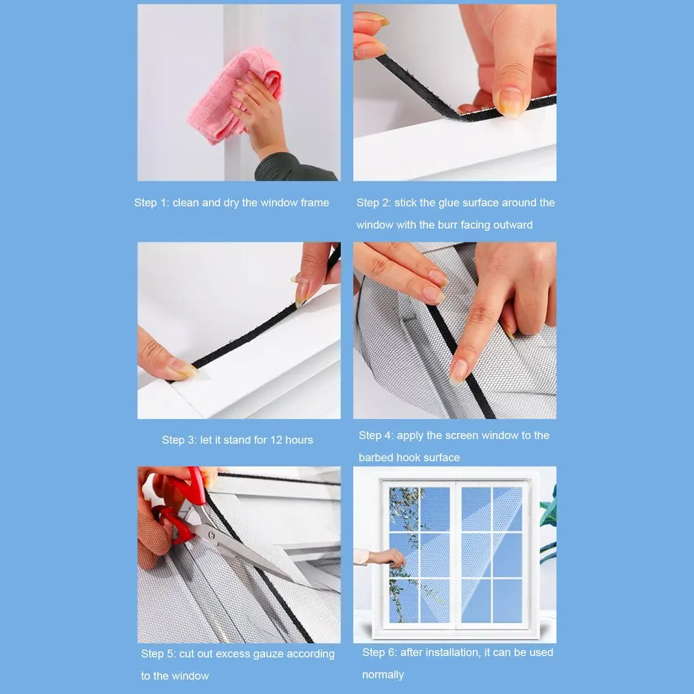 New Indoor Insect Fly Mosquito Window Screen Curtain Mosquito Netting Door Anti Mosquito Net For Kitchen Window Home Protector
New Indoor Insect Fly Mosquito Window Screen Curtain Mosquito Netting Door Anti Mosquito Net For Kitchen Window Home Protector