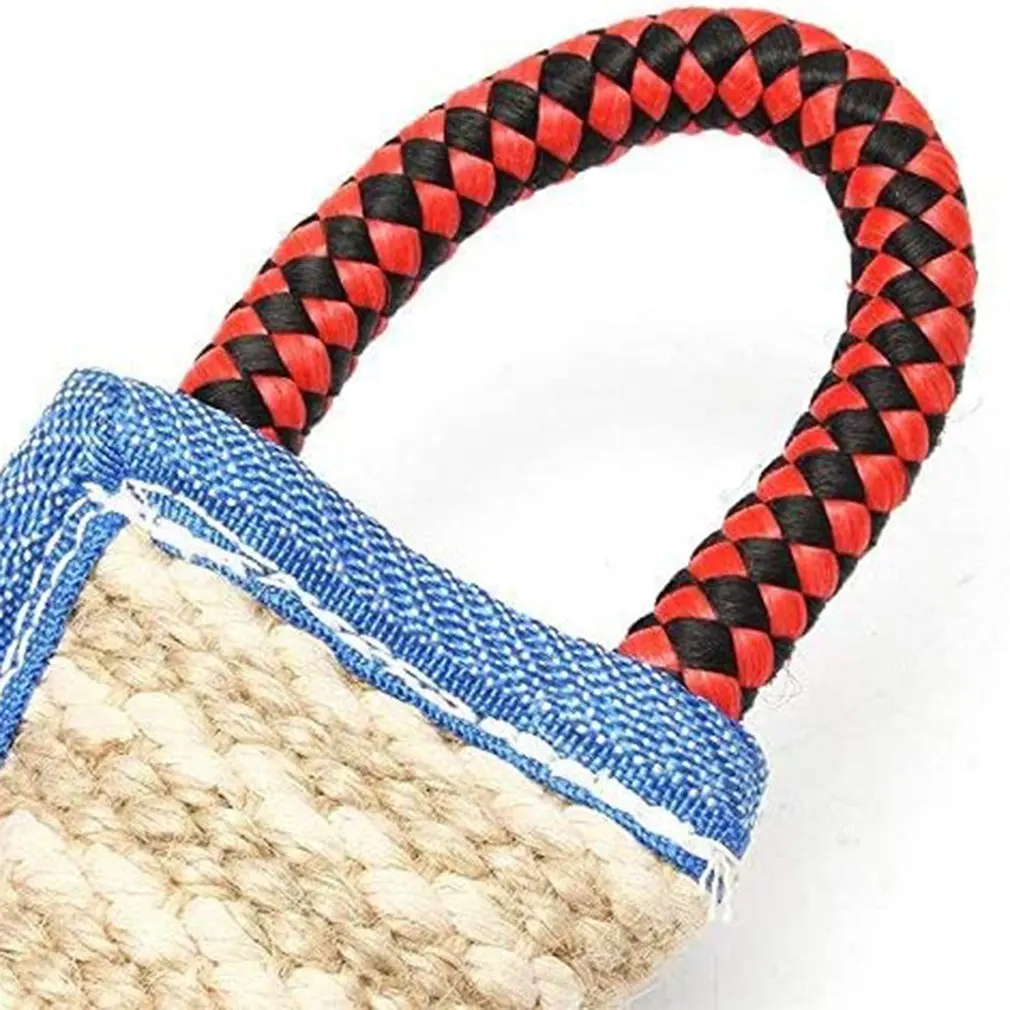 Bite-resistant Linen Dog Training Stick Bite Stick Outdoor Playing Strong Handle Stick Portable Chewing Bite Toy
Bite-resistant Linen Dog Training Stick Bite Stick Outdoor Playing Strong Handle Stick Portable Chewing Bite Toy