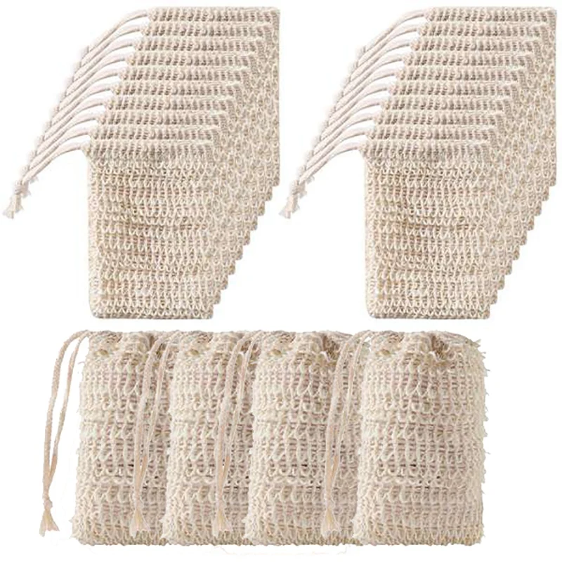 Shower Bath Sisal SoAP Bag Natural Sisal SoAP Bag Exfoliating SoAP SaVER PouCH Holder 36Pcs
Shower Bath Sisal SoAP Bag Natural Sisal SoAP Bag Exfoliating SoAP SaVER PouCH Holder 36Pcs