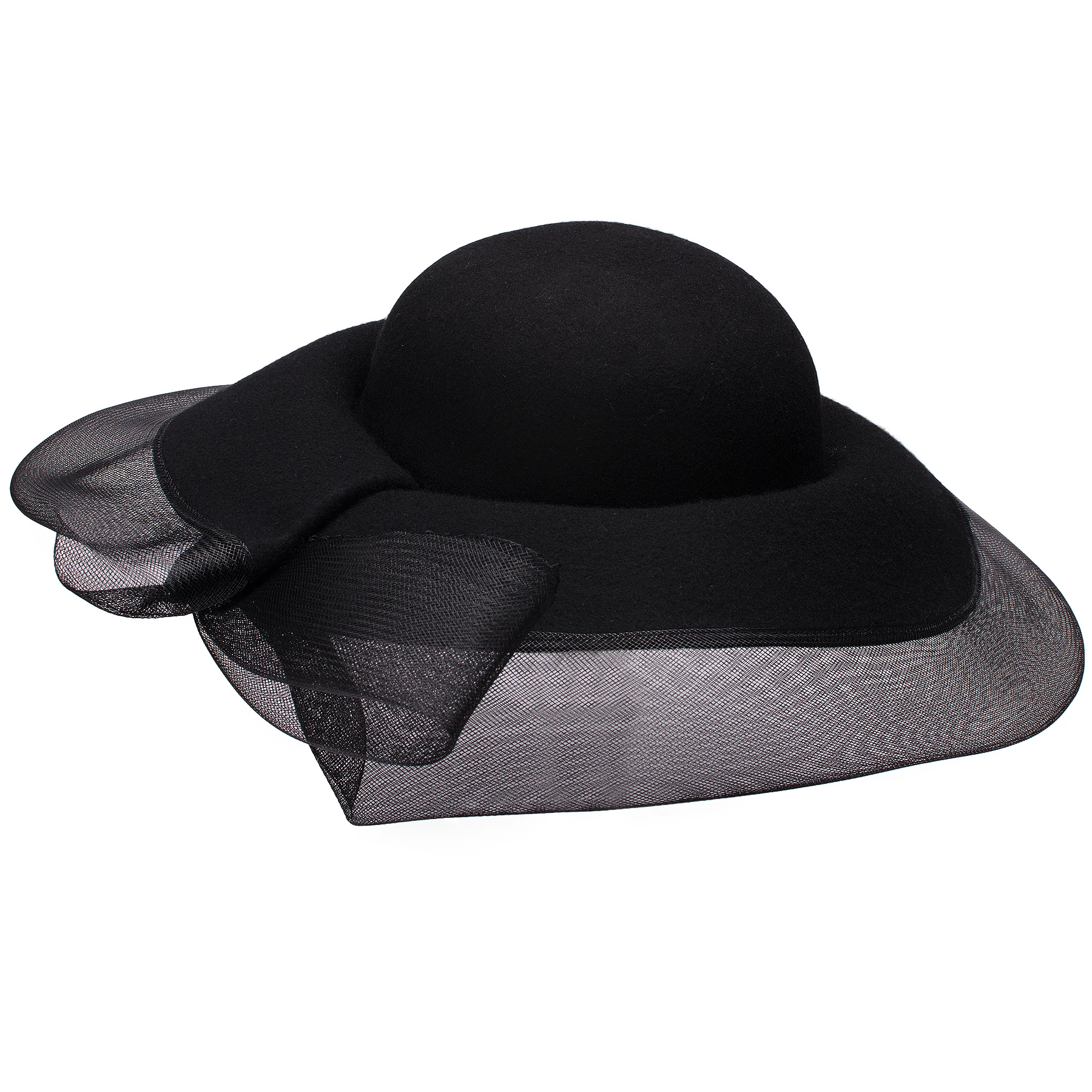Black Womens 100% Felt Wool Ladies Downton Abbey Vintage Style Wide Brim Hats Church Racing Kentucky Derby Wedding
Black Womens 100% Felt Wool Ladies Downton Abbey Vintage Style Wide Brim Hats Church Racing Kentucky Derby Wedding
