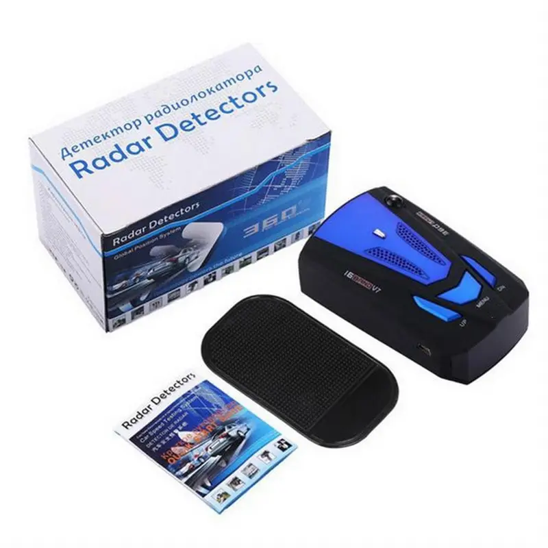 Radar Detector Voice Alarm System Car Radar Detector Car 360 Degree Vehicle V7 Speed Voice Alarm Warning 16 Band LED Display
Radar Detector Voice Alarm System Car Radar Detector Car 360 Degree Vehicle V7 Speed Voice Alarm Warning 16 Band LED Display