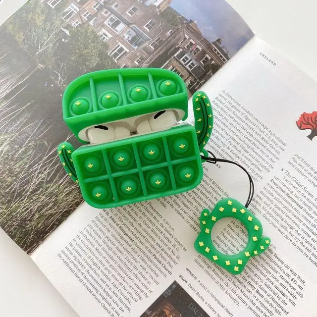 Release Stress Case for Airpods 1 2 Wireless Bluetooth Headset Silicone Protective Sleeve for Airpods Pro 3D Creative Cactus
Release Stress Case for Airpods 1 2 Wireless Bluetooth Headset Silicone Protective Sleeve for Airpods Pro 3D Creative Cactus