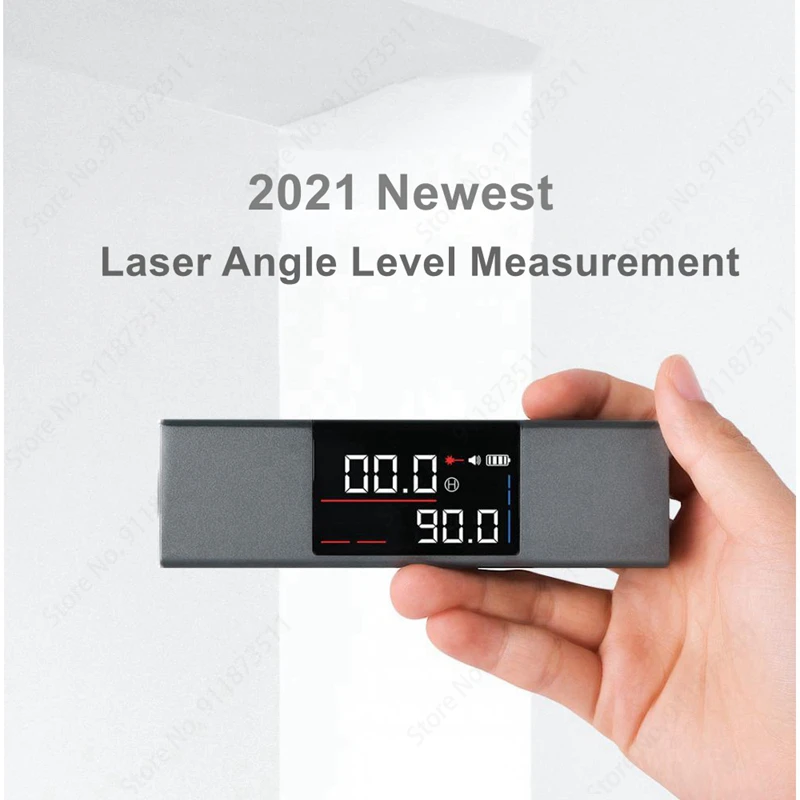2021 Portable Laser Angle Level Measurement Marking Instrument Dual Projection line Device Waterproof For Home Professiona | Электроника