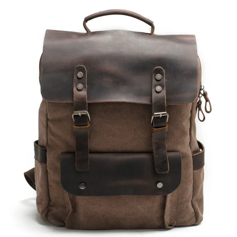 Retro Canvas Backpack, neutral, men's leisure bag, laptop backpack, Camping Backpack
Retro Canvas Backpack, neutral, men's leisure bag, laptop backpack, Camping Backpack