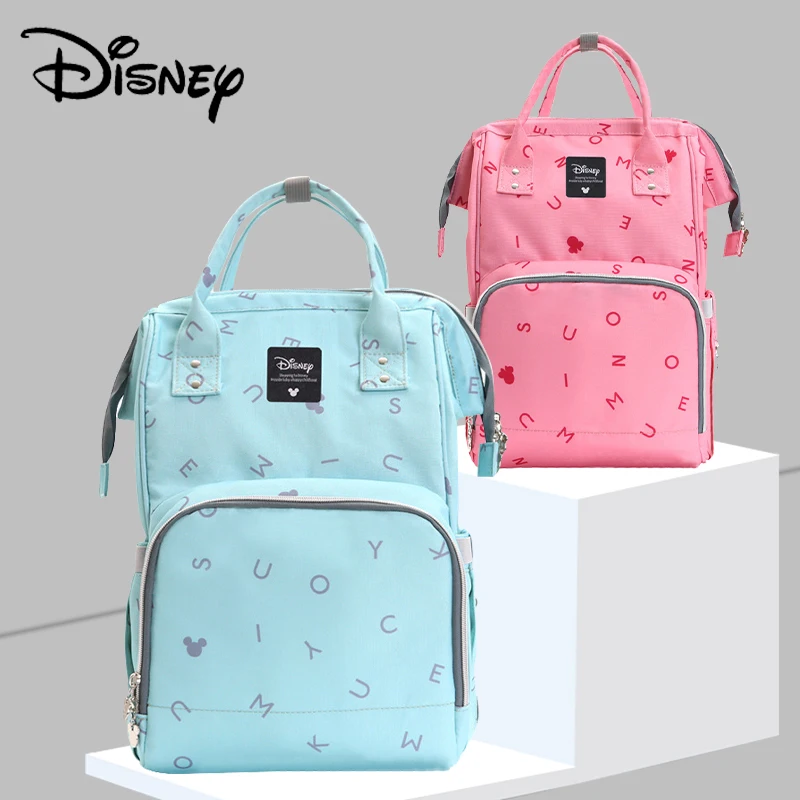 Disney 2019 новый рюкзак для подгузников вместительный водонепроницаемый Набор сумок