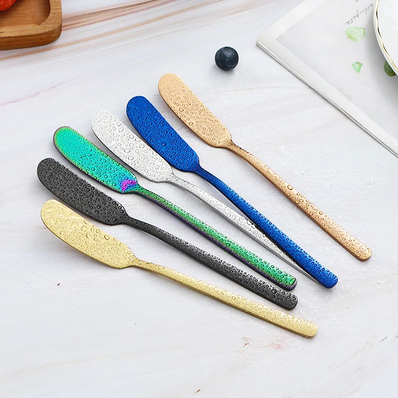 Stainless Steel Butter Knife Cheese Dessert Jam Pizza Knife Cutlery Dessert Tools Breakfas Toast Bread Spreader Utensil Kichen 
Stainless Steel Butter Knife Cheese Dessert Jam Pizza Knife Cutlery Dessert Tools Breakfas Toast Bread Spreader Utensil Kichen
