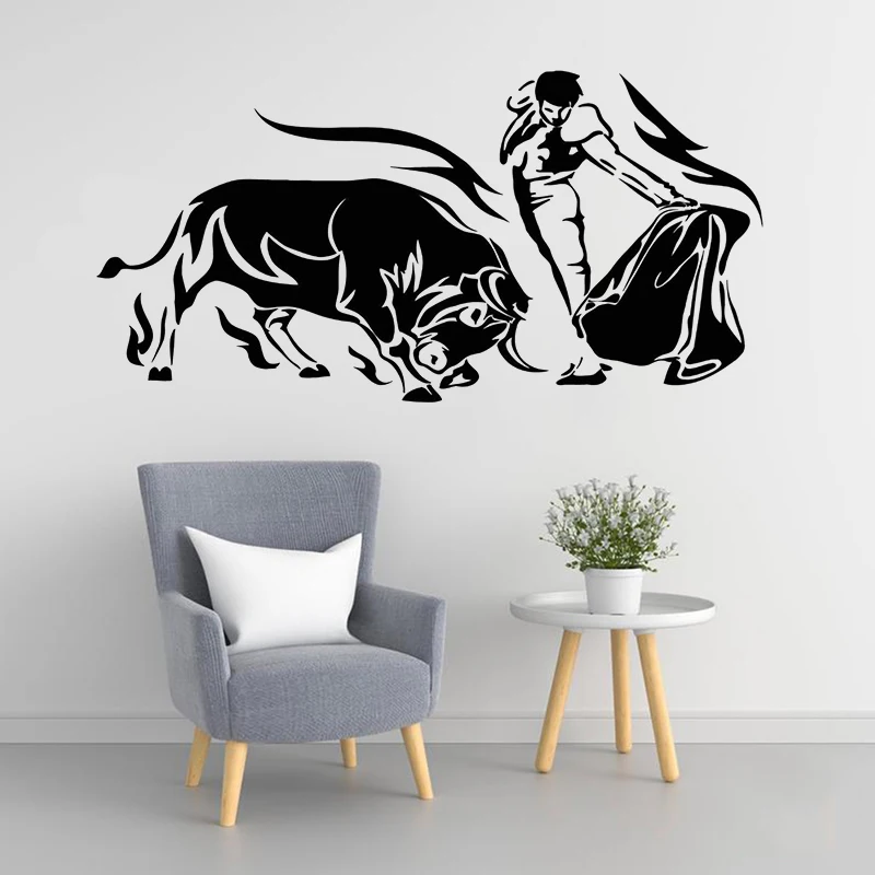 Matador Wall Stickers Animal Bull Spanish Corrida Waterproof Mural For Living Room Men Bedroom Removable Decal M0044
Matador Wall Stickers Animal Bull Spanish Corrida Waterproof Mural For Living Room Men Bedroom Removable Decal M0044