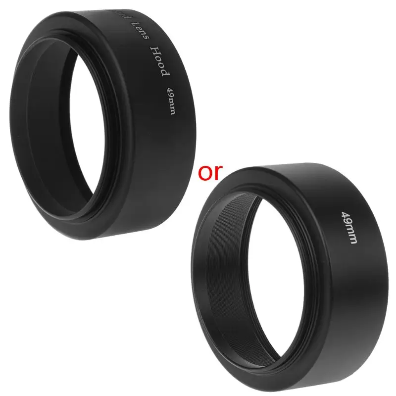 Universal 49mm Long Focus Lens Hood Screw-In Mount for canon DSLR SLR Camera L4MD
Universal 49mm Long Focus Lens Hood Screw-In Mount for canon DSLR SLR Camera L4MD