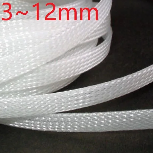 Clear PET Braided Wire Sleeve 3 4 6 8 10 12mm Tight High Density Insulated Cable Protect Expandable Sheath Single
Clear PET Braided Wire Sleeve 3 4 6 8 10 12mm Tight High Density Insulated Cable Protect Expandable Sheath Single
